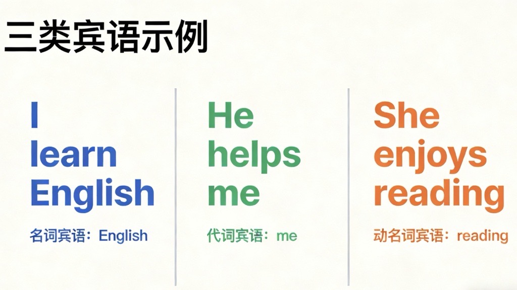 宾语的分类—— 动作的“承受者”