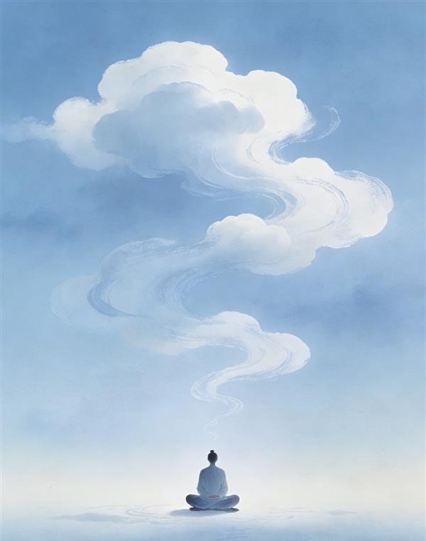 禅心不是“空”，而是“不执着”