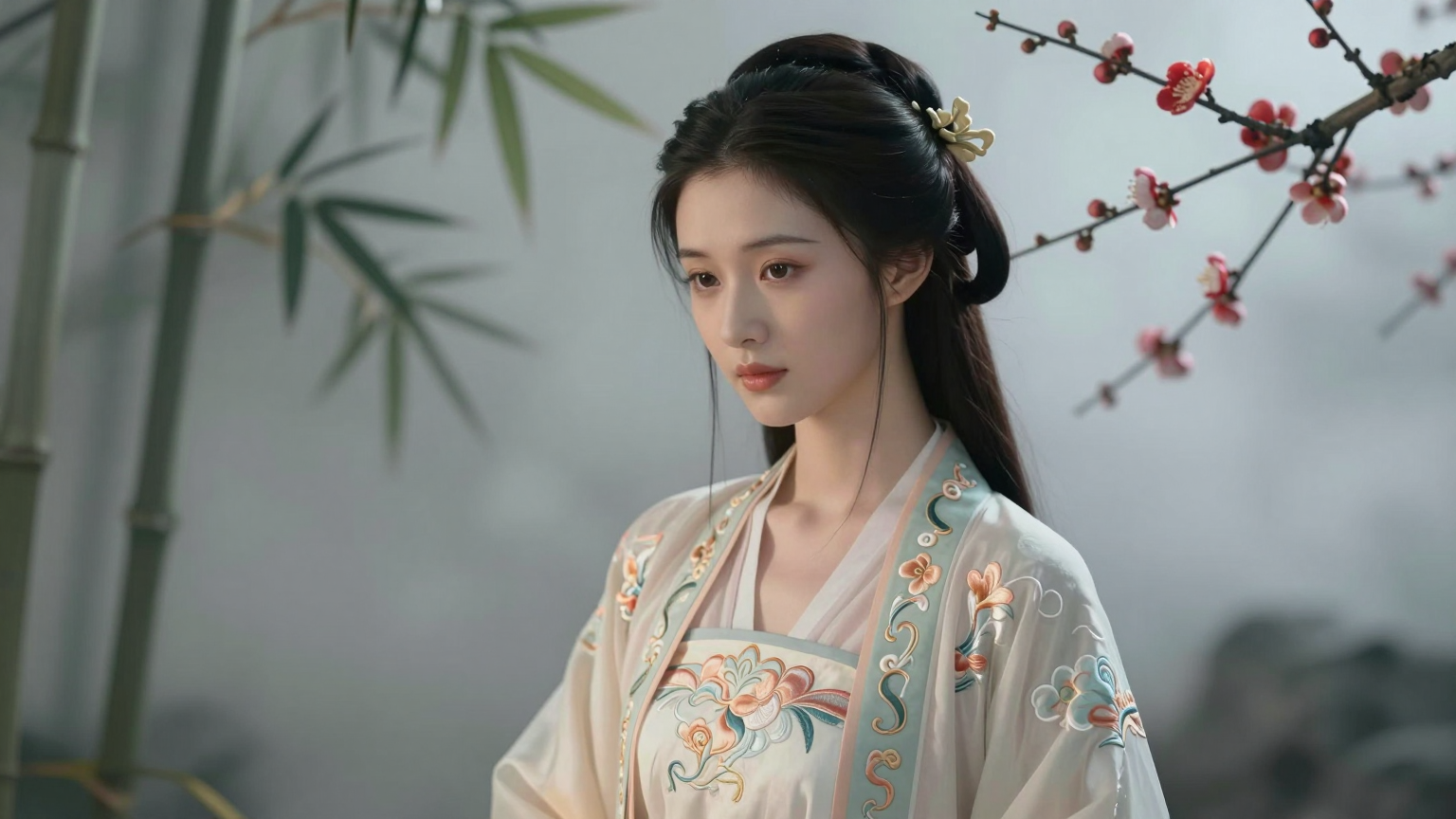 国风温婉古典美人