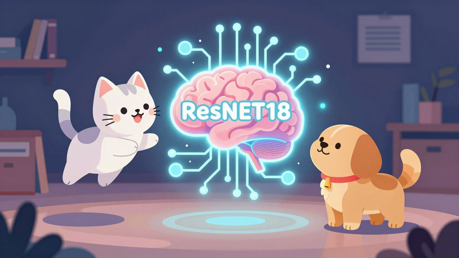 猫狗图像二分类（ResNet18模型）